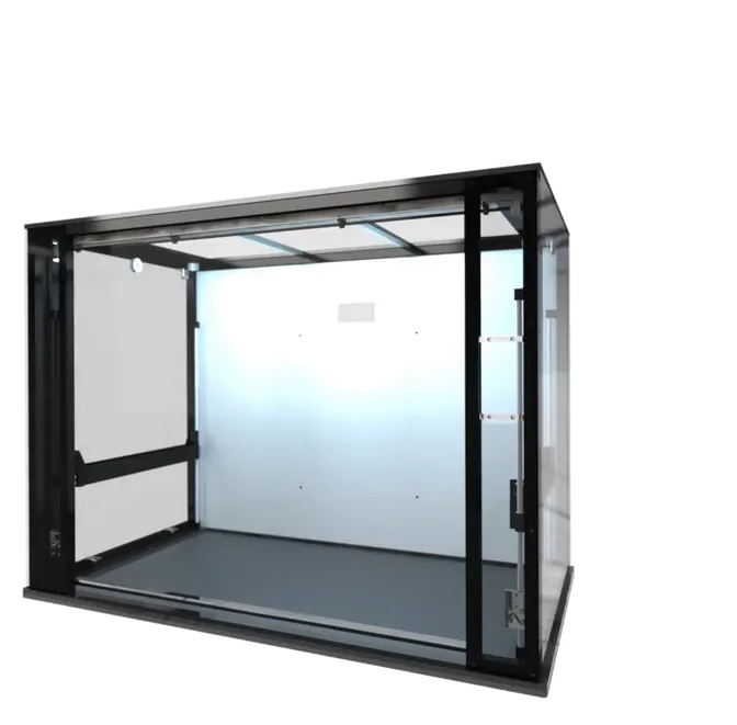 Tecnologia de filtração ERLAB sobre uma capela de laboratório Marcs Lab